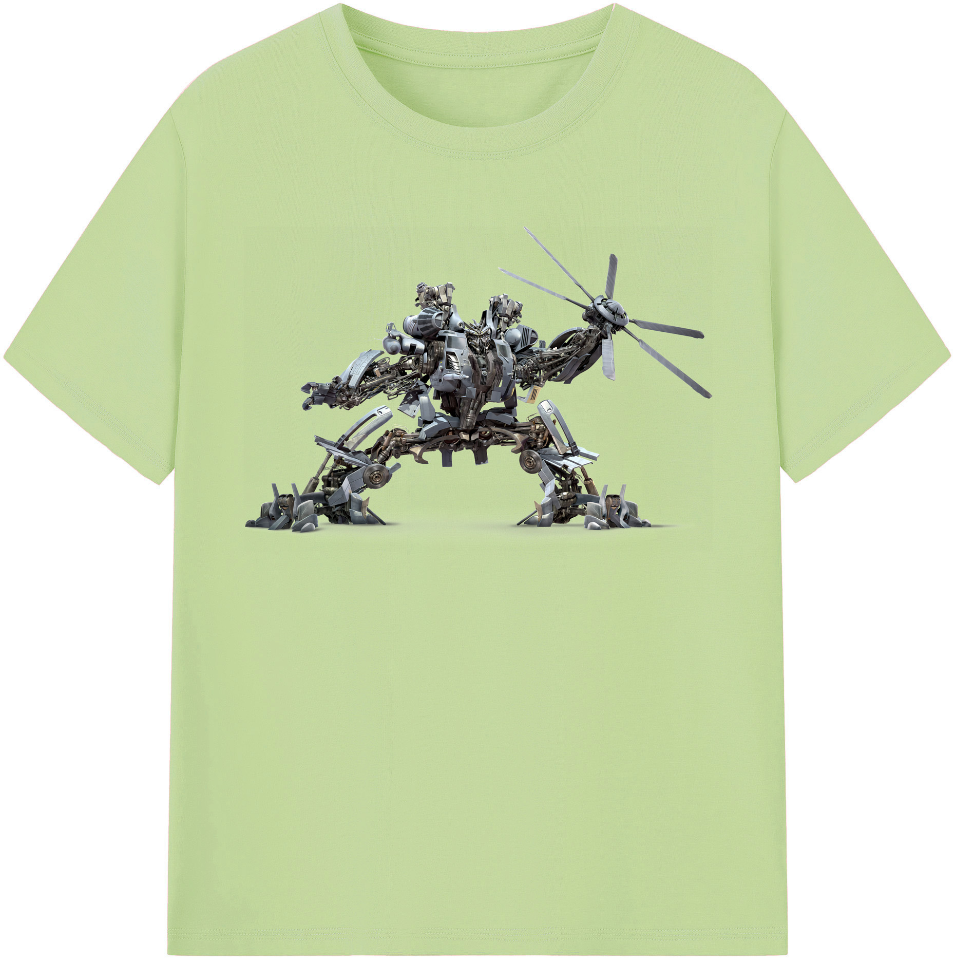（画像用） Transformers トランスフォーマー 綿100％半袖Tシャツ（フロントプリント）